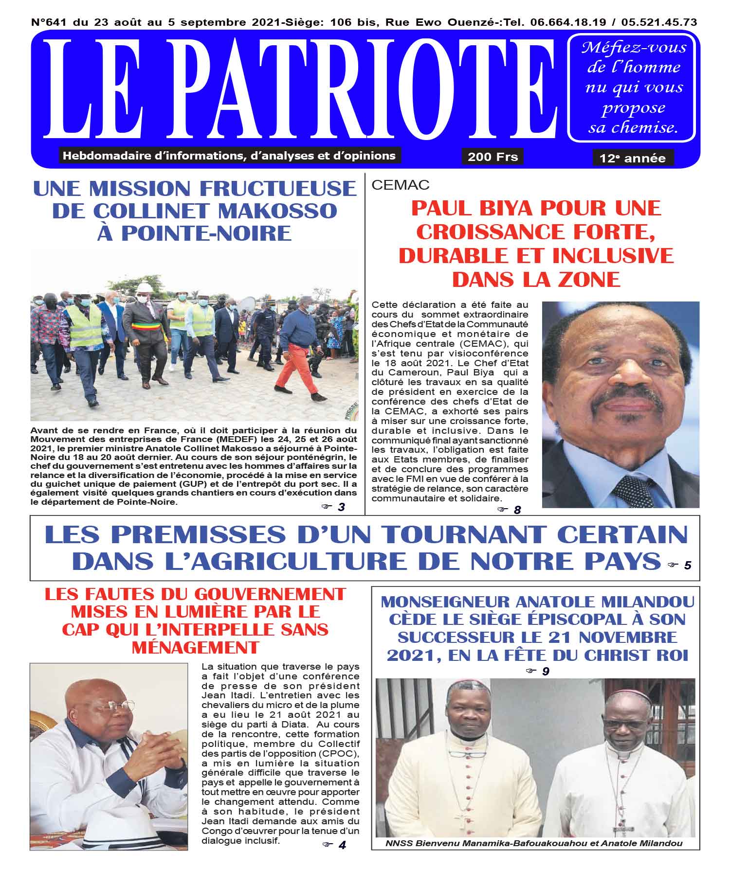 Cover Le Patriote - 641 