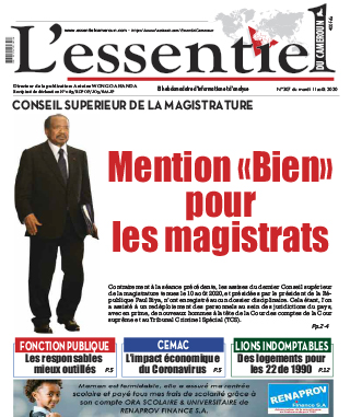 Cover L'Essentiel du Cameroun - 307 