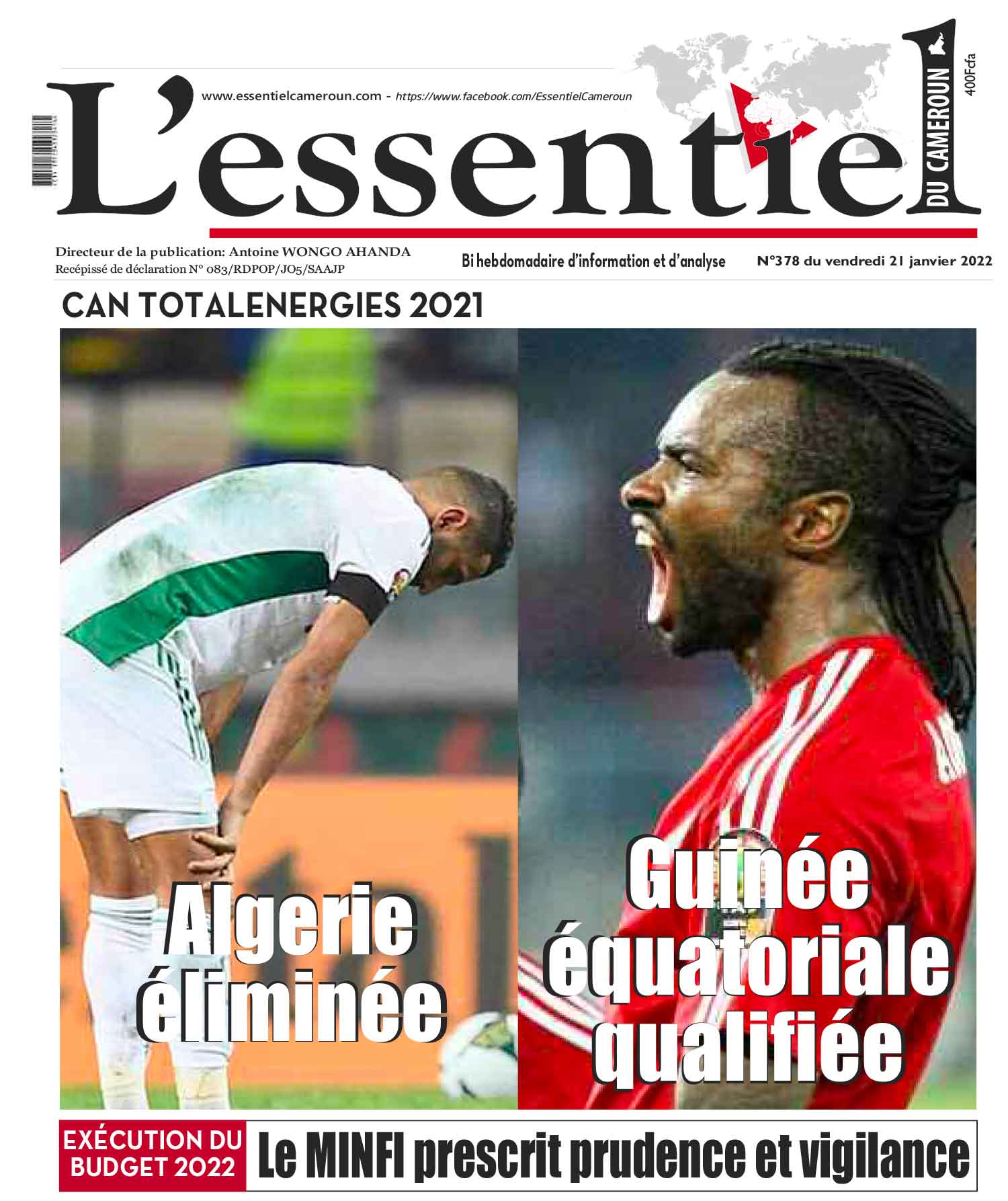 Cover L'Essentiel du Cameroun - 378 