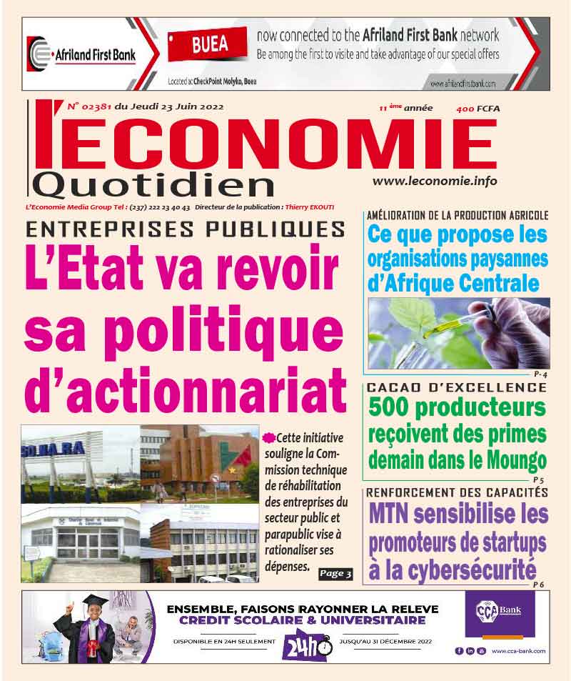 Cover l'Economie - 02381 
