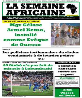 Cover La Semaine Africaine - 4113 