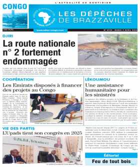 Cover Les Dépêches de Brazzaville - 4729 