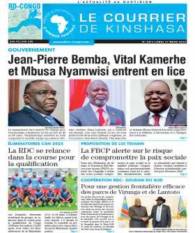 Cover Le Courrier de Kinshasa - 4472 