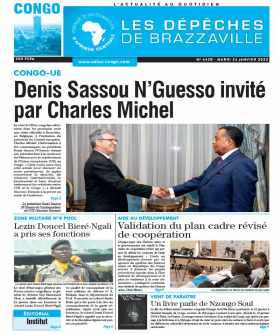 Cover Les Dépêches de Brazzaville - 4428 