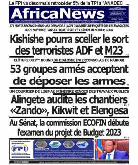 Cover Africa News RDC - 2184 