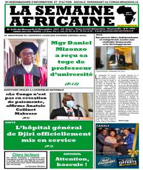 Cover La Semaine Africaine - 4105 