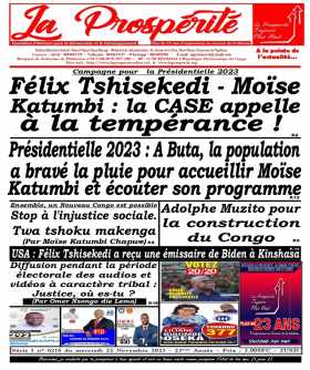 Cover La Prospérité - 6216 