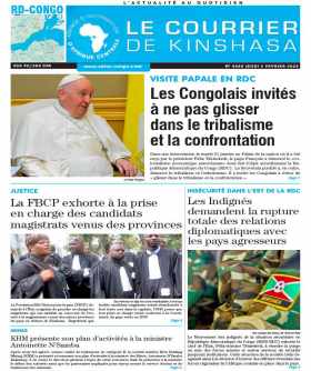 Cover Le Courrier de Kinshasa - 4435 