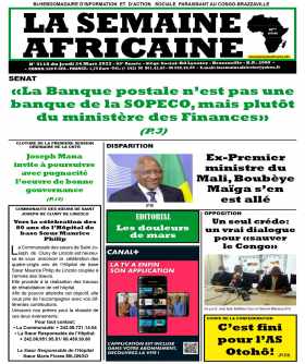 Cover La Semaine Africaine - 4118 