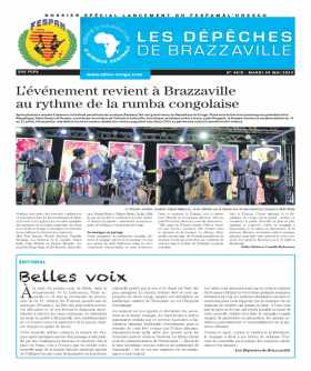 Cover Les Dépêches de Brazzaville - 4515 