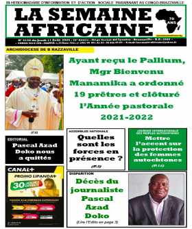 Cover La Semaine Africaine - 4138 
