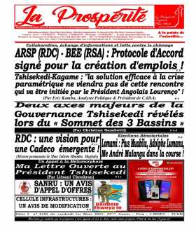 Cover La Prospérité - 6282 