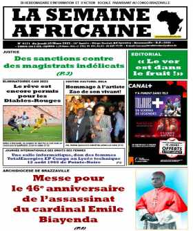 Cover La Semaine Africaine - 4171 