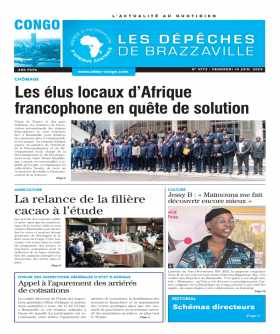 Cover Les Dépêches de Brazzaville - 4773 