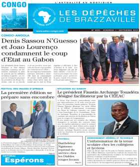Cover Les Dépêches du Bassin du Congo - 4583 