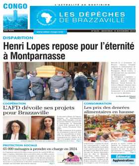 Cover Les Dépêches de Brazzaville - 4635 