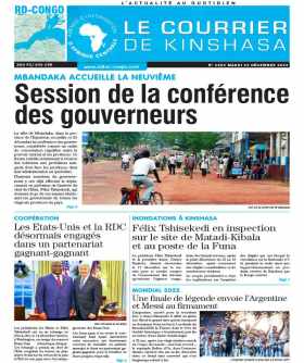 Cover Le Courrier de Kinshasa - 4403 