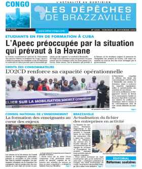 Cover Les Dépêches de Brazzaville - 4338 