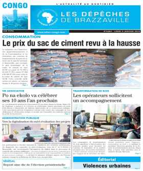 Cover Les Dépêches de Brazzaville - 4684 