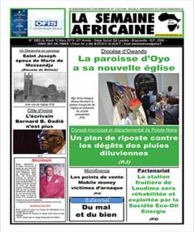 Cover La Semaine Africaine - 3865 
