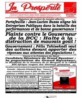 Cover La Prospérité - 6384 