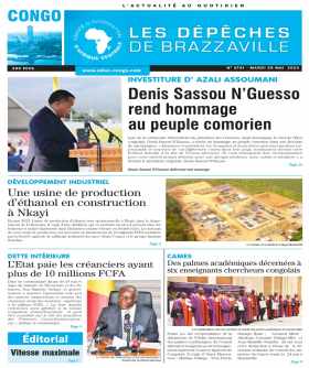 Cover Les Dépêches de Brazzaville - 4761 