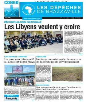 Cover Les Dépêches de Brazzaville - 4418 