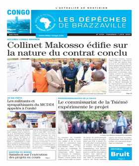 Cover Les Dépêches de Brazzaville - 4769 