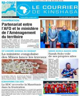 Cover Le Courrier de Kinshasa - 4475 