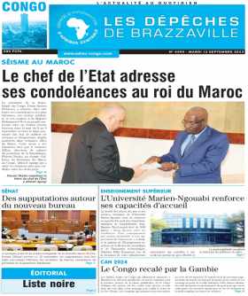 Cover Les Dépêches de Brazzaville - 4590 