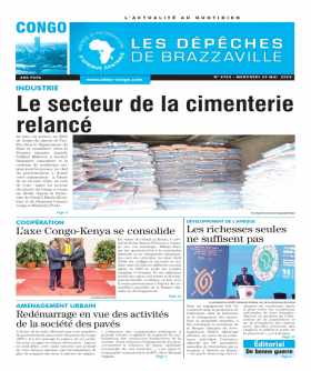 Cover Les Dépêches de Brazzaville - 4762 
