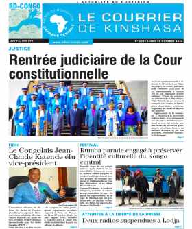 Cover Le Courrier de Kinshasa - 200 