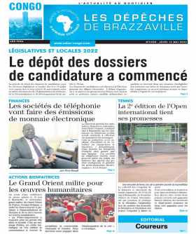 Cover Les Dépêches de Brazzaville - 4250 