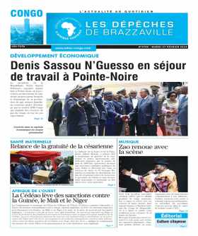 Cover Les Dépêches de Brazzaville - 4700 