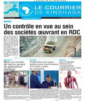 Cover Le Courrier de Kinshasa - 4432 