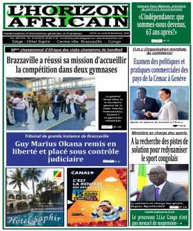 Cover L'horizon Africain - 218 