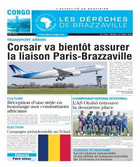 Cover Les Dépêches de Brazzaville - 4734 