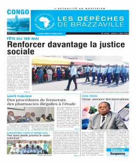 Cover Les Dépêches de Brazzaville - 4745 
