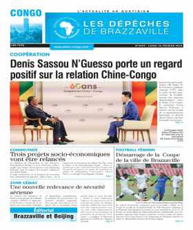 Cover Les Dépêches de Brazzaville - 4699 