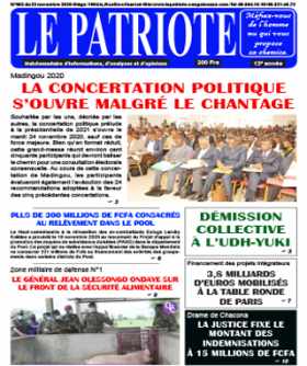 Cover Le Patriote - 602 
