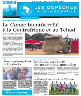 Cover Les Dépêches de Brazzaville - 4510 