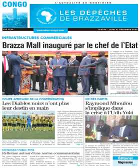 Cover Les Dépêches de Brazzaville - 4654 