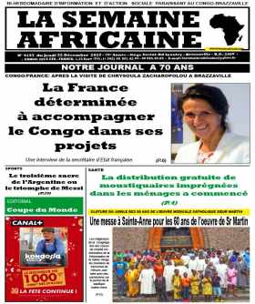 Cover La Semaine Africaine - 4157 