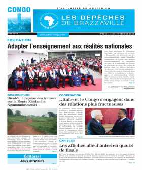 Cover Les Dépêches de Brazzaville - 4682 