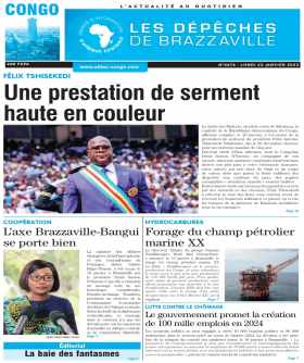 Cover Les Dépêches de Brazzaville - 4674 