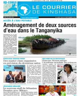 Cover Le Courrier de Kinshasa - 4332 