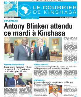 Cover Le Courrier de Kinshasa - 4310 