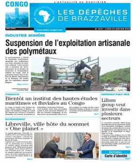 Cover Les Dépêches de Brazzaville - 4427 