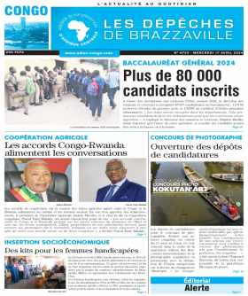 Cover Les Dépêches de Brazzaville - 4735 