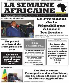 Cover La Semaine Africaine - 4187 